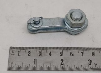 REAR BRAKE PEDAL CABLE CLAMP ASSEMBLY (COMPLETE)