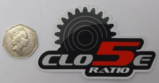 GRAPHIC CLO5E RATIO LOGO REGULAR STICKER