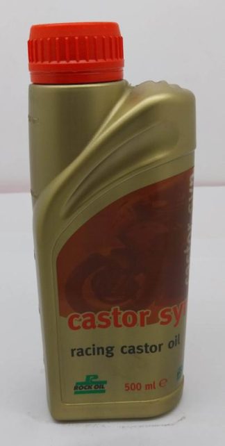 2T OIL ROCK OIL CASTOR SYN 500ML PRE-MIX RACING CASTOR OIL