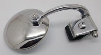 ROUND FOLDING MIRROR RHS RIGHT HAND SIDE LEGSHIELD