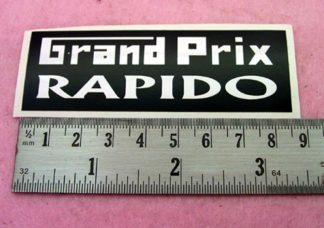 GRAND PRIX RAPIDO STICKER GRAPHIC