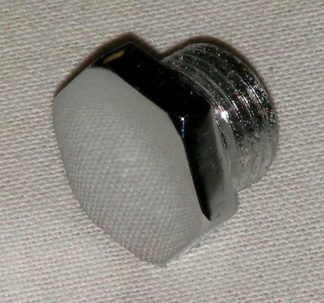 CHROME OIL LEVEL PLUG (BOLT TYPE)