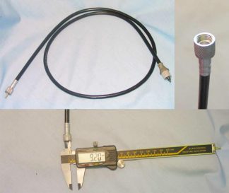 INDIAN BLACK SPEEDO CABLE