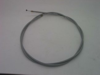EXTRA LONG THROTTLE CABLE GREY (AMAL DELLORTO) WITH TRUNNION AT PULLEY END