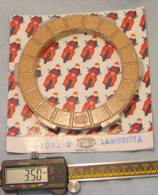 SURFLEX CLUTCH PLATES B GRADE S1062/B SET OF 4 CORK COMPOUND