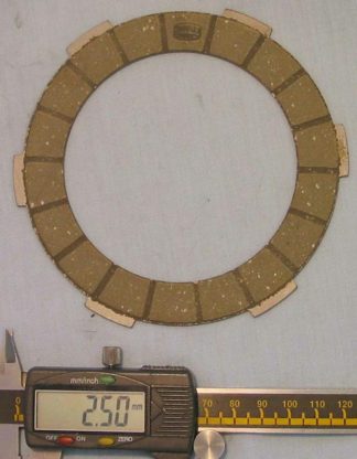 THIN SURFLEX CLUTCH CORK 5 / 6 PLATE TYPE (GREEN) 2.5mm THICK (EACH)