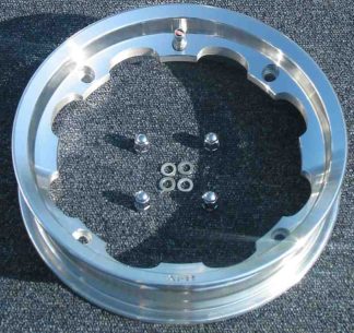 ALUMINIUM TUBELESS WHEEL RIM POLISHED