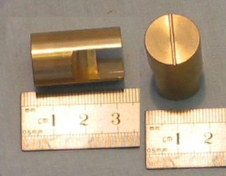 CLUTCH PRESSURE BUSH 6 PLATE EXTENDED (BRASS) TO SUIT OLD 6 PLATE WITH CRANKCASE SPACER