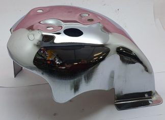 CHROME MAMMOTH COWL HEAD COWL