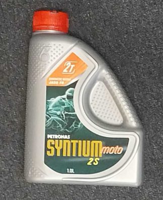 2T OIL PETRONAS SYNTIUM MOTO 2S FB FULLY SYNTHETIC OIL 1 LITRE