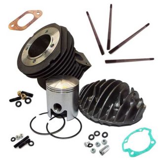 185 CYLINDER KIT SCOOTOPIA BARREL PISTON AND HEAD WITH FIXINGS AND GASKETS (NO TRADE)