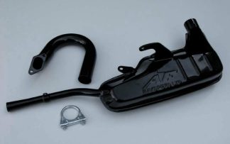 42MM CLUBMAN EXHAUST BLACK