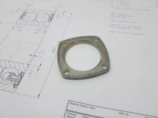 RETAINING PLATE FOR DOUBLE ROW REAR HUB BEARING