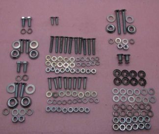 FLOOR FIXING KIT (SIII) STAINLESS, RUNNERS, LEGSHIELDS, FOOTBOARD HORNCAST