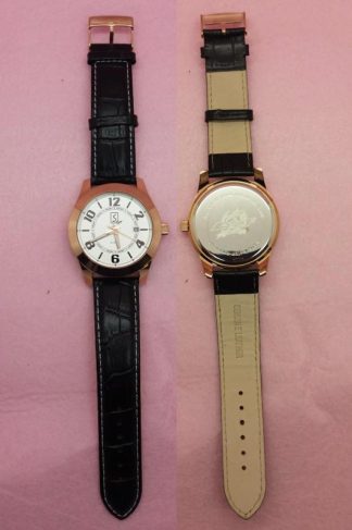 'S' TYPE WATCH ROSE GOLD LARGE NUMBERS RG5-D