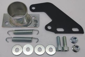 NK BRACKET SET FOR NEW NK EXHAUST-FRONT-CYL/CRANKCASE STD/RAPIDO