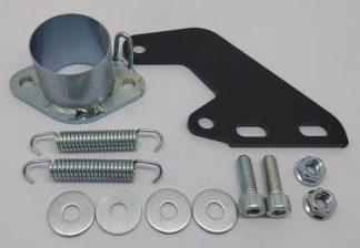 NK BRACKET SET FOR NEW NK EXHAUST FRONT CYL CRANKCASE TORNADO ONLY