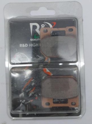 BRAKE PADS HYDRAULIC R&D PERFORMANCE SINTERED DISC 52,6x44,1x7,5 mm