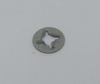 SPEED CLIP M4 9.5MM BZP CIRCLE FOOTBOARD RUNNERS, GRILL ETC