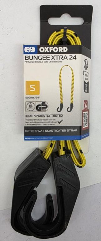 BUNGEE XTRA 24" FLAT ELASTICATED STRAP 600MM OXFORD OX712