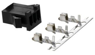 3 PIN BLACK SIP PLUG MALE FOR SIP SPEEDO POWER TO BLACK BOX 10170500