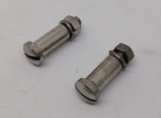 HEADSET LEVER PIVOT BOLT STAINLESS PAIR