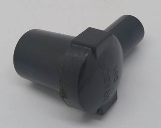 SUPPRESSOR CAP BOSATTA BLACK PLASTIC P22