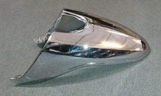 CHROME FRONT MUDGUARD METAL GP NOT SHOW CHROME