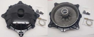 FRONT HUB (DRUM TYPE) BLACK UNI WITH SPEEDO DRIVE AND STUDS