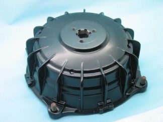 REAR HUB IN BLACK COMPLETE WITH CONE AND STUDS UNI