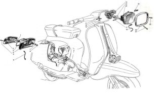 HEADLIGHT SPRING CLIP