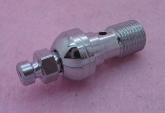 M10 X 1MM BLEED BOLT FOR BANJO CHROME VENHILL 310100DC