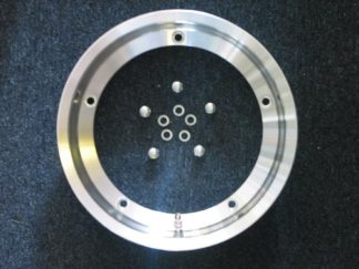 VESPA TUBELESS ALUMINIUM WIDE RIM SIP 3.0 10" POLISHED SPACER SUPPLIED