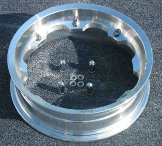 ALUMINIUM TUBELESS WIDE WHEEL RIM POLISHED **out of stock**