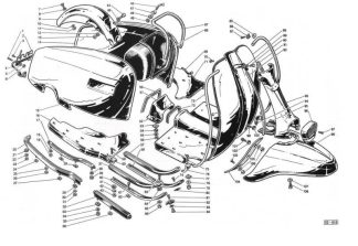 LEGSHIELD BEADING (PAIR)