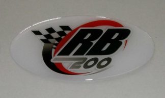 RB 200 JELL BUBBLE GRAPHIC BADGE STICKER RB200 GELL