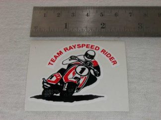 STICKER TEAM RAYSPEED SMALL (H-45MM W-55MM)