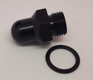 ANODISED ENGINE BREATHER BLACK