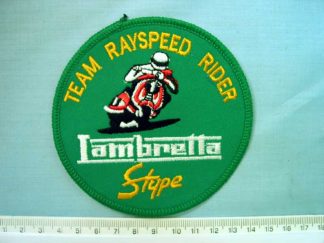 TEAM RAYSPEED RIDER PATCH GREEN
