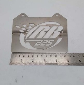 MUD FLAP STAINLESS RB225