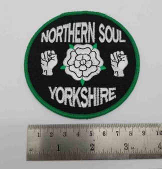 NORTHERN SOUL YORKSHIRE PATCH ROUND