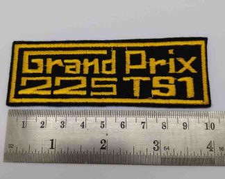 GRAND PRIX 225 TS1 PATCH BLACK/GOLD