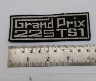 GRAND PRIX 225 TS1 PATCH BLACK/SILVER