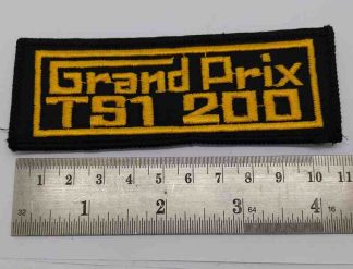 GRAND PRIX TS1 200 PATCH BLACK/GOLD