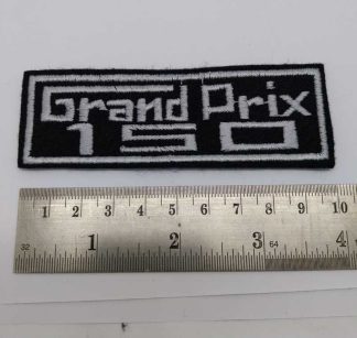 GRAND PRIX 150 PATCH BLACK/SILVER