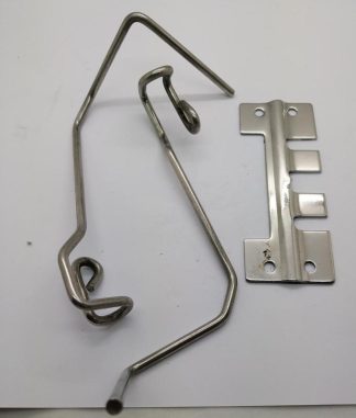STAINLESS STEEL PANEL SPRING CLIP SET (INC. PLATE)