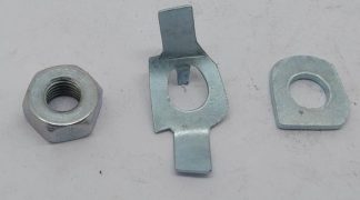 SECURING PLATE KIT FOR INPUT SHAFT VESPA 58561000 TAB WASHER AND NUT