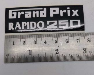 GRAND PRIX RAPIDO 250 GRAPHIC STICKER