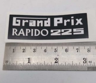 GRAND PRIX RAPIDO 225 GRAPHIC STICKER