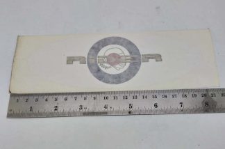 TARGET HELMET RIDER GRAPHIC STICKER LARGE (APPROX 210)